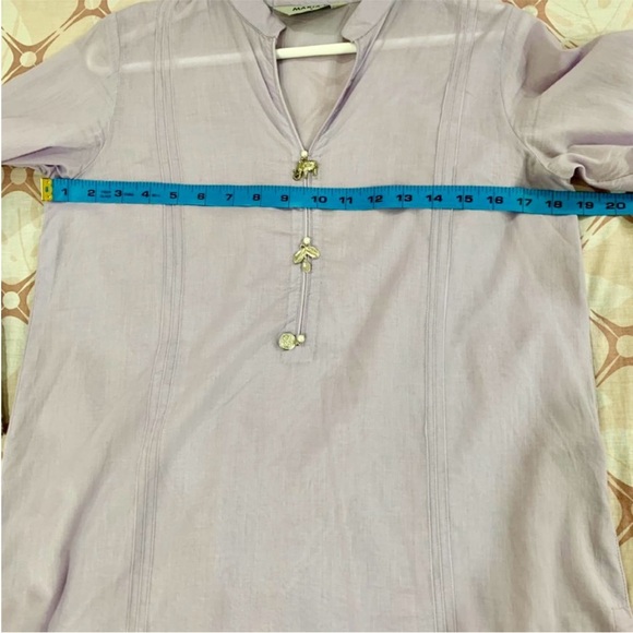 Shirt Lilac by Maria. B - Picture 4 of 8